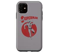 Superman Vintage Red Sphere Coque pour iPhone 11
