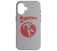 Superman Vintage Red Sphere Coque pour iPhone 16