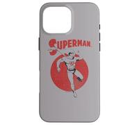 Superman Vintage Red Sphere Coque pour iPhone 16 Pro Max
