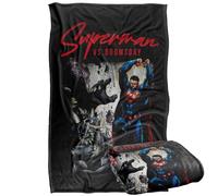 Superman Vs Doomsday Plaid ultra doux au toucher soyeux - 91 x 147 cm