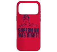 Superman Was Right Coque pour iPhone 17 Pro Max