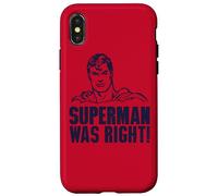 Superman Was Right Coque pour iPhone X/XS