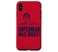 Superman Was Right Coque pour iPhone XS Max