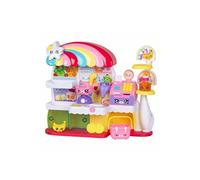 Kindi Kids Supermarché Chat Petkin, 2 Shopkins et Un Tapis de Jeu en Vinyle. 50003