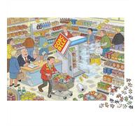 Supermarché Manager Shift Puzzle en Bois Imperméable Puzzles De 1000 Pièces pour Adultes Cadeaux Amusant De Décoration pour La Maison
