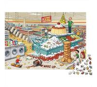 Supermarché Spill Symphony Spirale Puzzle en Bois Imperméable Puzzles De 1000 Pièces pour Adultes Cadeaux Amusant De Décoration pour La Maison