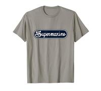 Supermarine Aviation | Vintage Spitfire Fighter Plane Logo T-Shirt