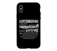 Supermarine Spitfire British WW2 Fighter Plane Coque pour iPhone X/XS