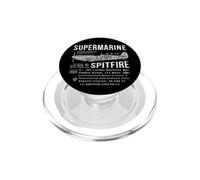 Supermarine Spitfire British WW2 Fighter Plane PopSockets PopGrip pour MagSafe