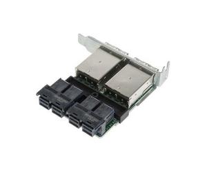 SUPERMICRO 16-port Int. mSAS HD to Ext. mSAS HD converter Low Profile AOM-SAS3-16I16E-LP