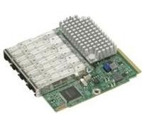 Supermicro AOC-MTG-I4S - Monté - câblé - fibre - 100000 Mbit/s - vert - argenté