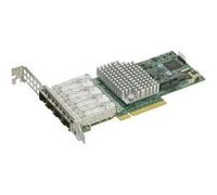SuperMicro Carte réseau interne AOC-STG-I4S – 4x SFP+ 10 Gbit PCIe 3.0 x8 profil bas