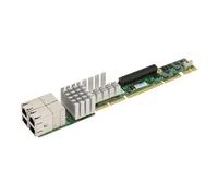 Supermicro AOC-UR-i4XT 1U Ultra Riser - Adaptateur réseau - 10Gb Ethernet x 4 - pour SuperServer 1028U-TR4T+, 6018U-TR4T+