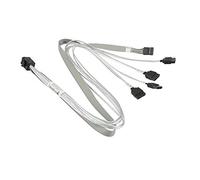 Supermicro CBL-SAST-0616 câble Serial Attached SCSI (SAS) 0,5 m Gris