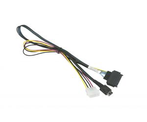 Supermicro CBL-SAST-0956 câble Serial Attached SCSI (SAS) 0,55 m Noir, Rouge, Jaune