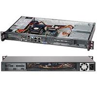SuperMicro Serveur Rack 1U SC505-203B Mini ITX 200 Watt non remplaçable à chaud