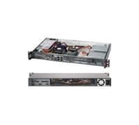 SuperMicro Serveur Rack 1U SC505-203B Mini ITX 200 Watt non remplaçable à chaud