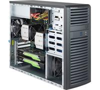 Supermicro CSE-732D3-1K26B - Midi Tower - PC - Noir - ATX - EATX - micro ATX - HDD - LAN - Système - 1200 W