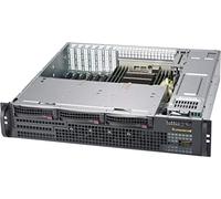 Supermicro CSE-825MBTQC-R802LPB unité Centrale Support Noir 800 W
