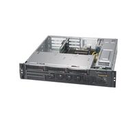 Supermicro CSE-825MBTQC-R802WB Châssis Serveur 2U Noir avec Alimentation 800W 80 PLUS Titanium, 3 baies 3.5", 7 slots d'extension, 4 ventilateurs PWM