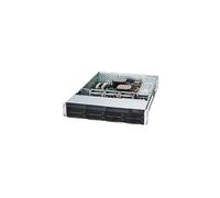 Supermicro SC825TQC-600LPB Boîtier d'Ordinateur Rack Noir 600 W - Boîtier d'Ordinateur (Rack, Serveur, EATX, Noir, 2U, 600 W)