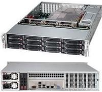 Supermicro CSE-826BAC12-R1K23LPB - rack - serveur - noir - ATX,EATX - 2U - panne de ventilateur - disque dur - réseau - performances