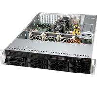 SuperMicro Unité centrale CSE-LA25TQC-R609LP – 600 W, 2 baies internes, 8 baies d'extension