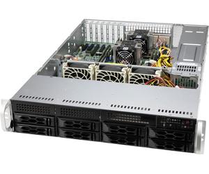 Supermicro CSE-LA25TQC-R609LP unité centrale Rack Noir 600 W