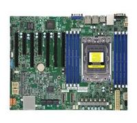 SUPERMICRO H12SSL-CT - Carte-mère - ATX - Socket SP3 - USB 3.0 - 2 x 10 Gigabit LAN - carte graphique embarquée G
