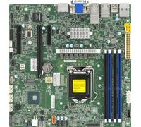 SUPERMICRO X12SCZ-TLN4F - Carte-mère - micro ATX - Socket LGA1200 - W480E Chipset - USB 3.2 Gen 2 - 2 x 10 Gigabit LAN, 2 x Gigabit LAN - carte graphique embarquée - HD Audio
