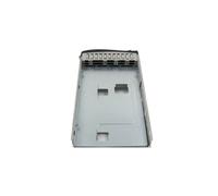 Supermicro MCP-220-00043-0N : Obturateur baie 3.5" argenté, façade métallique, compatible Supermicro SC847E16-R1400LPB, sans ventilateur ni filtre anti-poussière