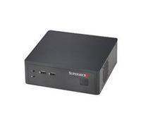 Supermicro SC101i - USFF - mini ITX - pas d'alimentation - noir - USB/Audio