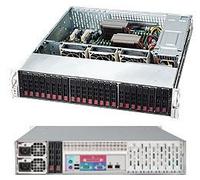 Supermicro SC216 BE1C-R920LPB - Montable sur rack 2U - Extended ATX améliorée - SATA/SAS - hot-swap 920 Watt - noir