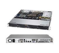 Supermicro SC813M FTQC-505CB - Montable sur rack - 1U - ATX - SATA/SAS - hot-swap 500 Watt - noir