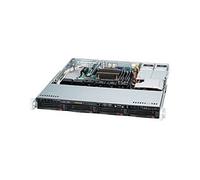 Supermicro SuperChassis 813 mftqc-r407cb Étagère 400 W Noir - Boitier d'ordinateur (Étagère, serveur, ATX, Micro-ATX, jugement du ventilateur, lecteur de disque dur, Réseau, pouvoir, 5 - 35 °C, -40 - 60 °c)