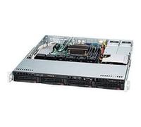 Supermicro SuperChassis 813 mftqc-r407cb Étagère 400 W Noir - Boitier d'ordinateur (Étagère, serveur, ATX, Micro-ATX, jugement du ventilateur, lecteur de disque dur, Réseau, pouvoir, 5 - 35 °C, -40 - 60 °c)