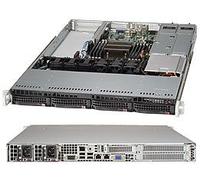 Supermicro SC815 TQ-R700WB - Montable sur rack 1U - ATX étendu - SATA/SAS - hot-swap 700 Watt - noir