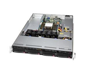 SUPERMICRO SC815 TQC4-605WB2 - Rack-Montage - 1U - SATA/SAS - Hot-Swap 600 Watt - Schwarz Marque