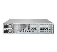Supermicro SC825 TQC-R802WB - Montable sur rack 2U - Extended ATX améliorée - SATA/SAS - hot-swap 800 watt - noir