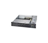 Supermicro SC825M BTQC-R802LPB - Montable sur rack - 2U - Extended ATX améliorée - SATA/SAS - hot-swap 800 Watt - noir G