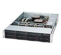 Supermicro SC825TQC-600LPB Boîtier d'Ordinateur Rack Noir 600 W - Boîtier d'Ordinateur (Rack, Serveur, EATX, Noir, 2U, 600 W)