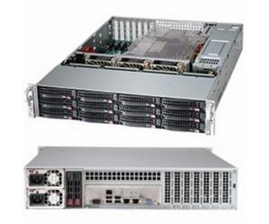Supermicro SC826 BAC4-R920LPB - Montable sur rack 2U - Extended ATX améliorée - SATA/SAS - hot-swap 920 Watt - noir