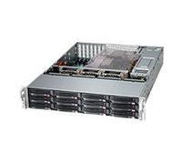 Supermicro SC826 BE1C-R920LPB - Montable sur rack 2U - Extended ATX améliorée - SATA/SAS - hot-swap 920 Watt - noir