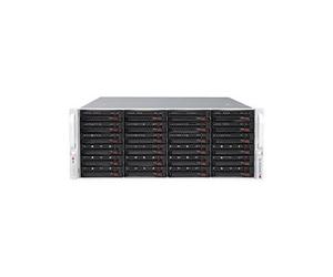 Supermicro SC846 BE1C-R1K23B - Montable sur rack 4U - Extended ATX améliorée - SATA/SAS - hot-swap 1200 watt - noir