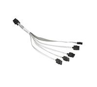 SUPERMICRO Sff-8643/4Xsata Sff-8643 4Xsata Noir, Gris Adaptateur pour câble (Sff-8643, 4Xsata, Noir, Gris)