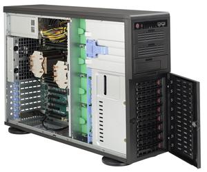 Supermicro SuperChassis 743AC-668B Full Tower Noir 668 W