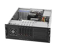 Supermicro SuperChassis 842TQC-668B Support Noir, Gris 668 W