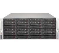 Supermicro SuperChassis 846BE2C-R1K03JBOD boîtier de disques Rack (4 U) Noir