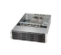 Supermicro SuperChassis CSE-836BA-R920B Boîtier Serveur Rack 3U Noir Alimentation 920W, Supports HDD 2.5/3.5", ATX/EATX, Dimensions 437x648x132mm