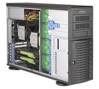 Supermicro SuperWorkstation 7049A-T Intel® C621 LGA 3647 (Socket P) Rack (4 U) Noir